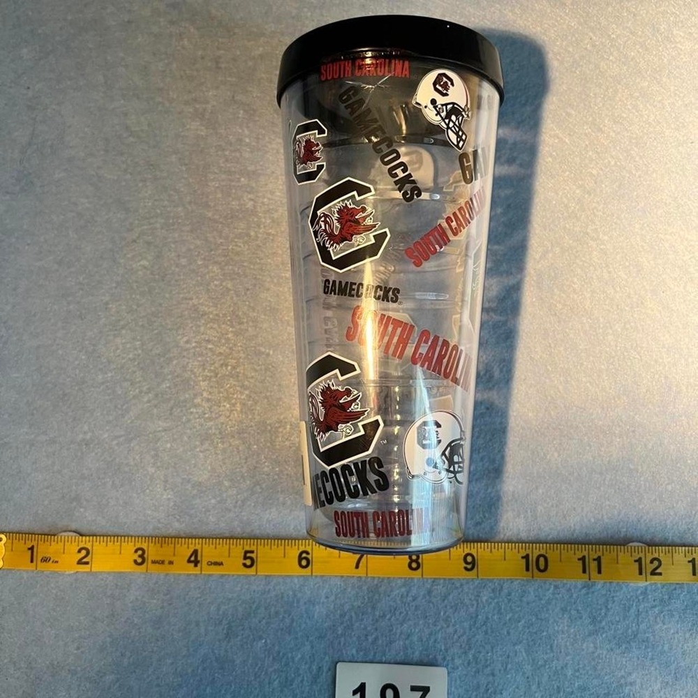 South Carolina Gamecocks Tumbler with Gamecocks